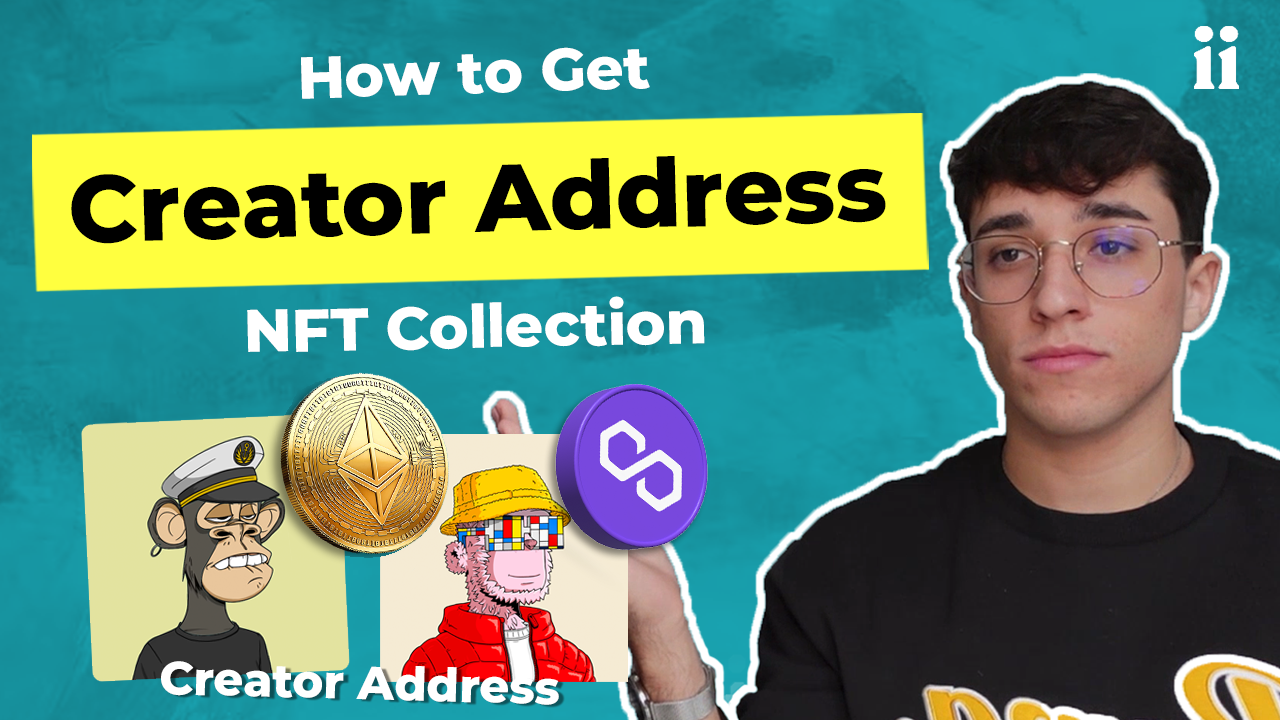HOW TO GET CREATOR ADDRESS NFT COLLECTION - SMITHII