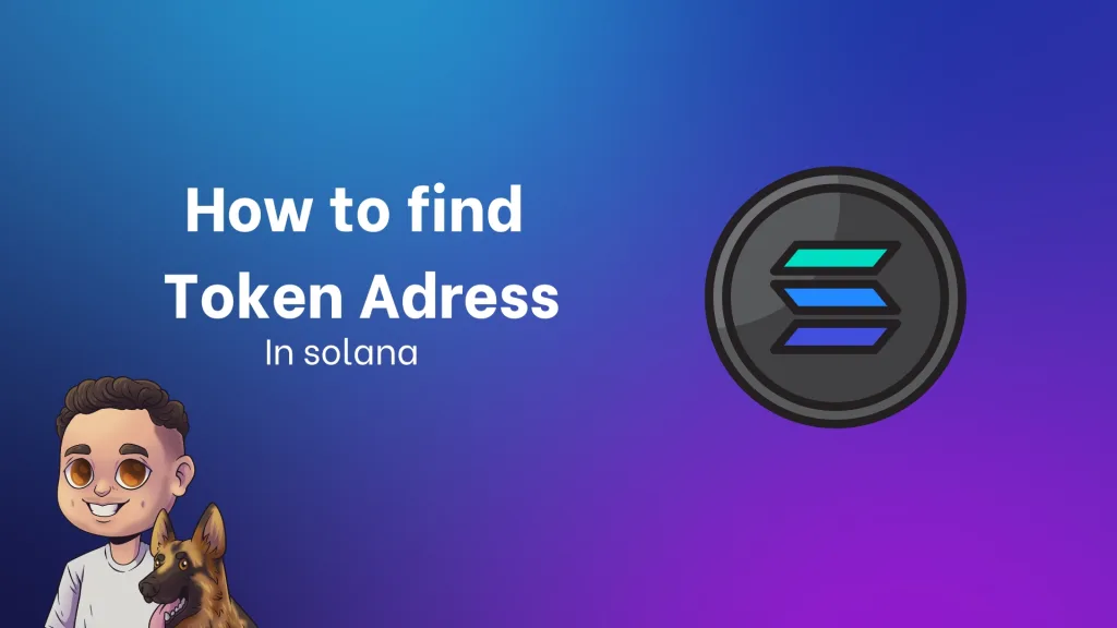 Cómo encontrar token adress en Solana