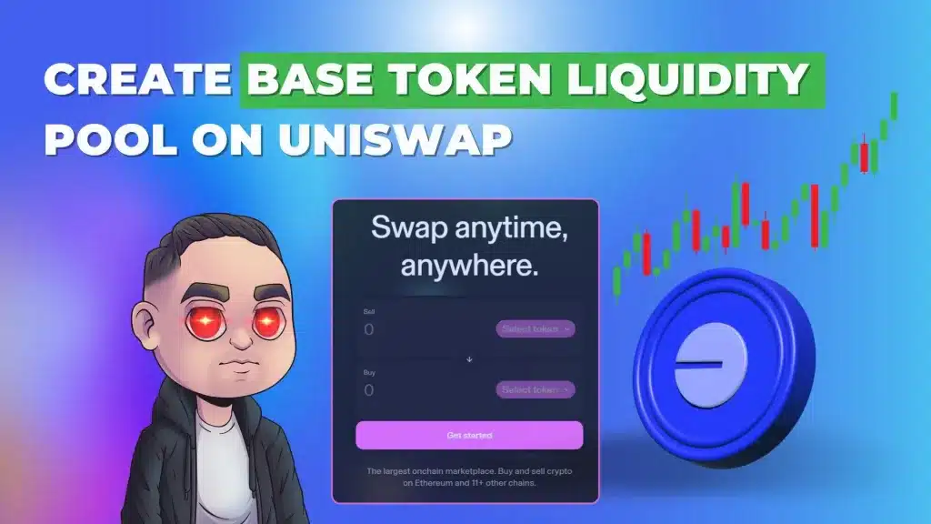 create base token liquidity pool on uniswap