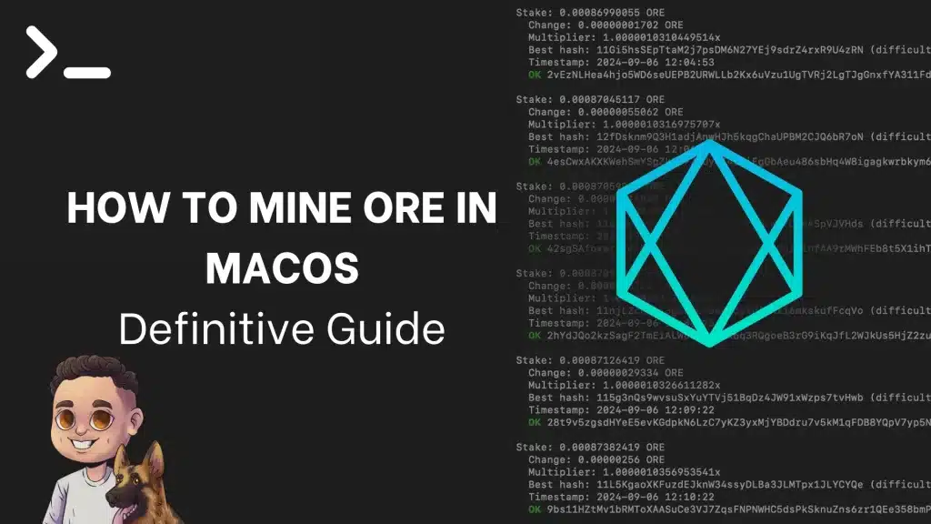 How to mine Solana $ORE Token in MacOS: Fast and simple guide