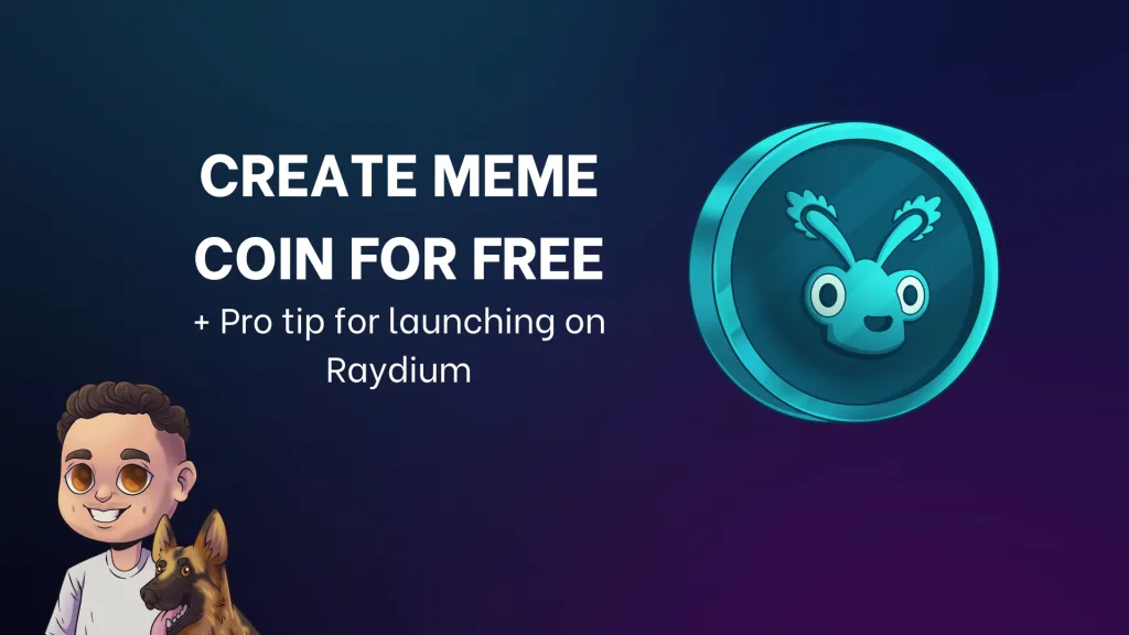 Create Meme Coin for free in Solana