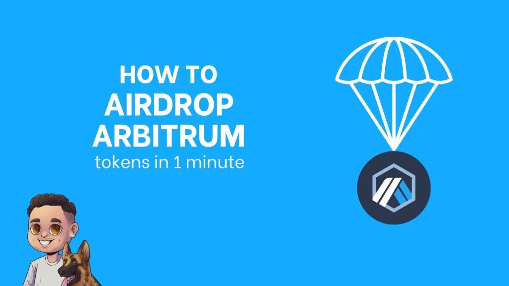 How to airdrop Arbitrum Tokens step by step