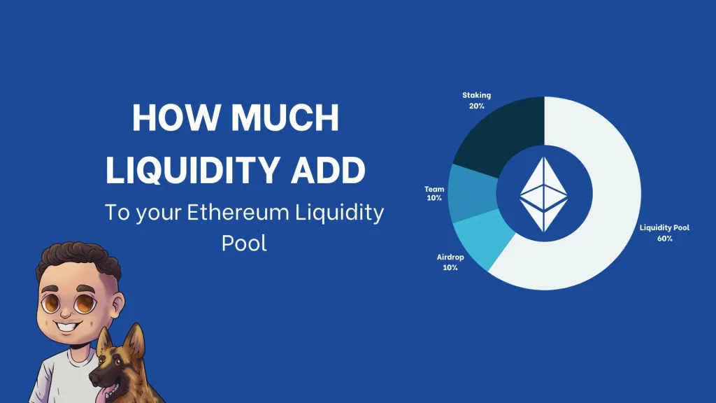 How much liquidity add to my Ethereum token