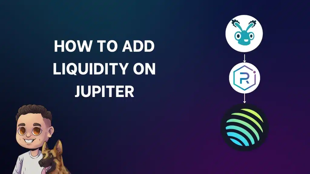 How to add liquidity on Jupiter