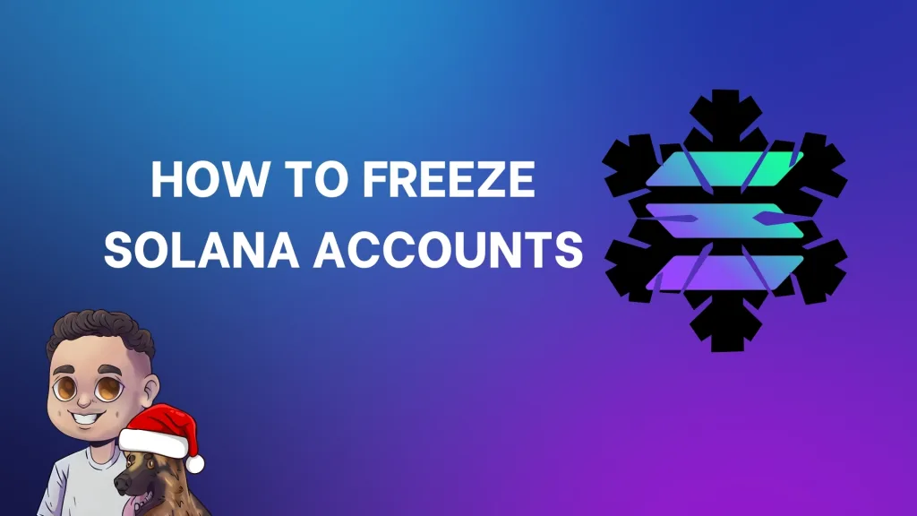 How to Freeze Solana token Accounts