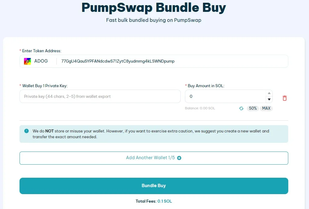 Como fazer um bundle buy em Pumpswap e garantir um bom token aplicando táticas legítimas de desenvolvimento de token no espaço Solana
