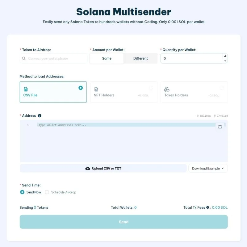 SOLANA MULTISENDER TO AVOID SOLANA BUBBLE MAPS SOLANA MULTISENDER TO AVOID SOLANA BUBBLE MAPS 1 - Smithii
