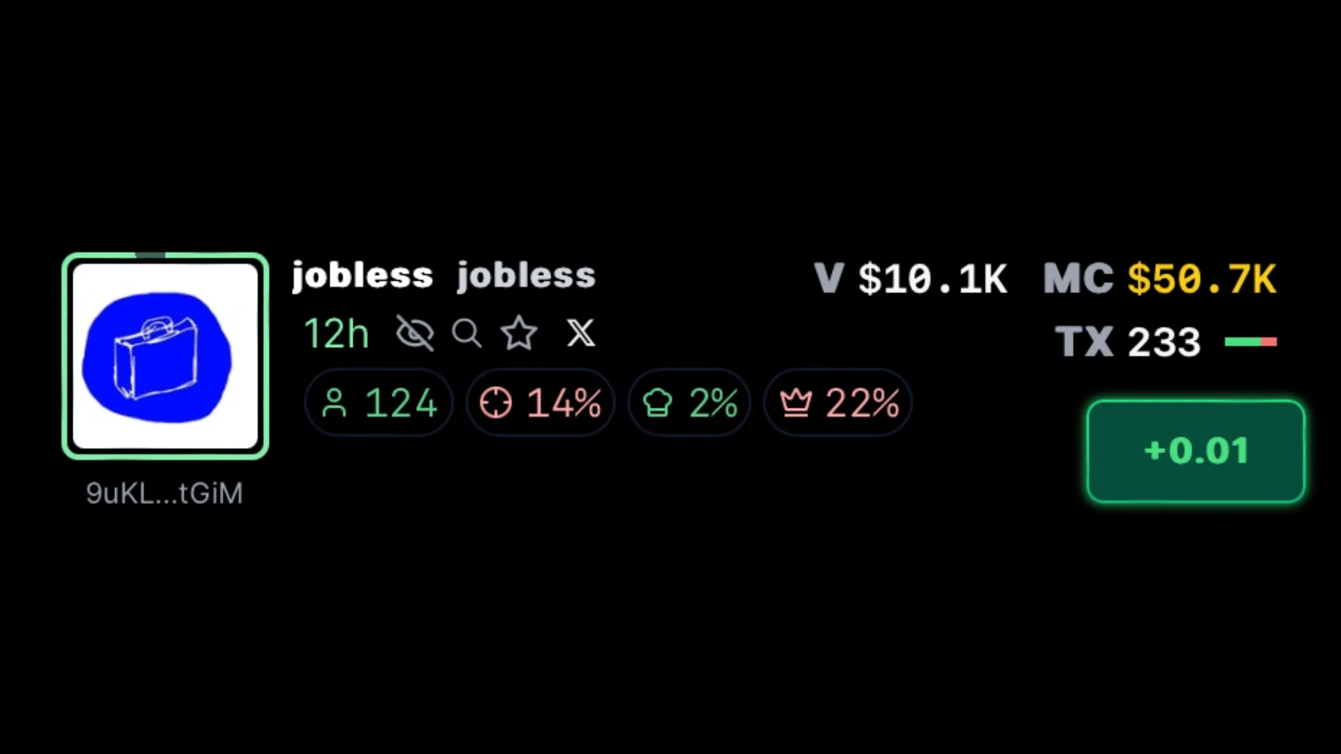 Pumpfun advanced token view