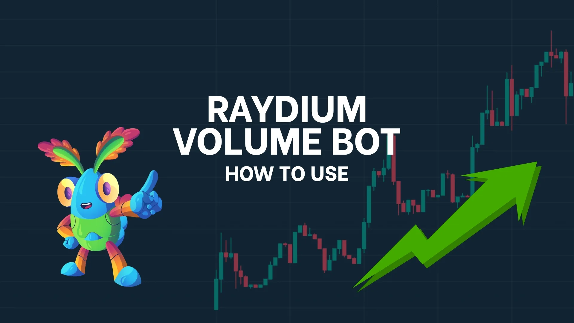Aprenda a usar um bot volume para Raydium Smithii neste guia passo a passo.