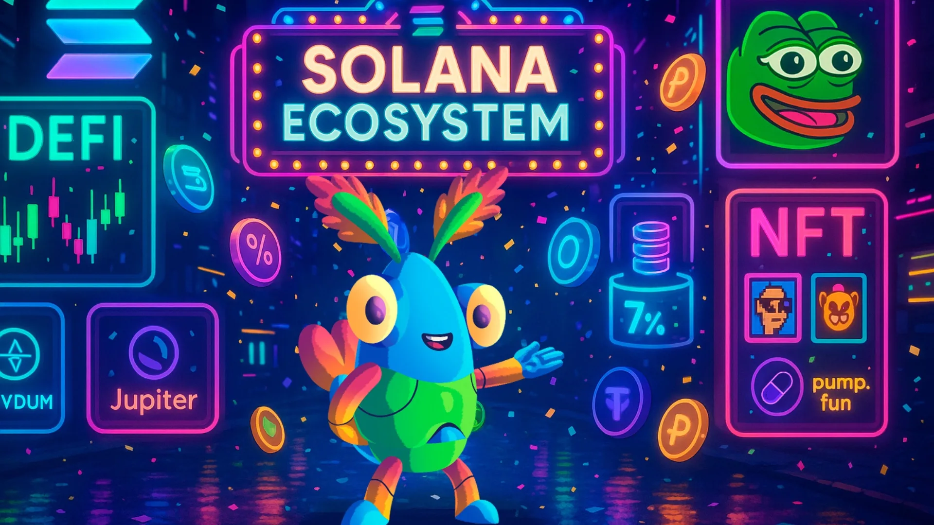 Beginners guide to start on Solana ecosystem: where you can invest or spend your SOL