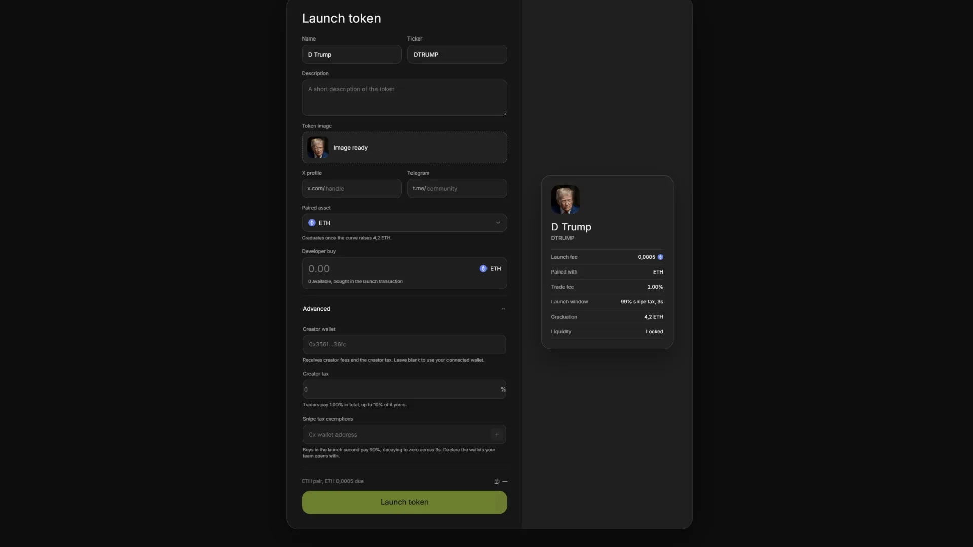 how to launch token pons launcher robinhood screenshot - Smithii