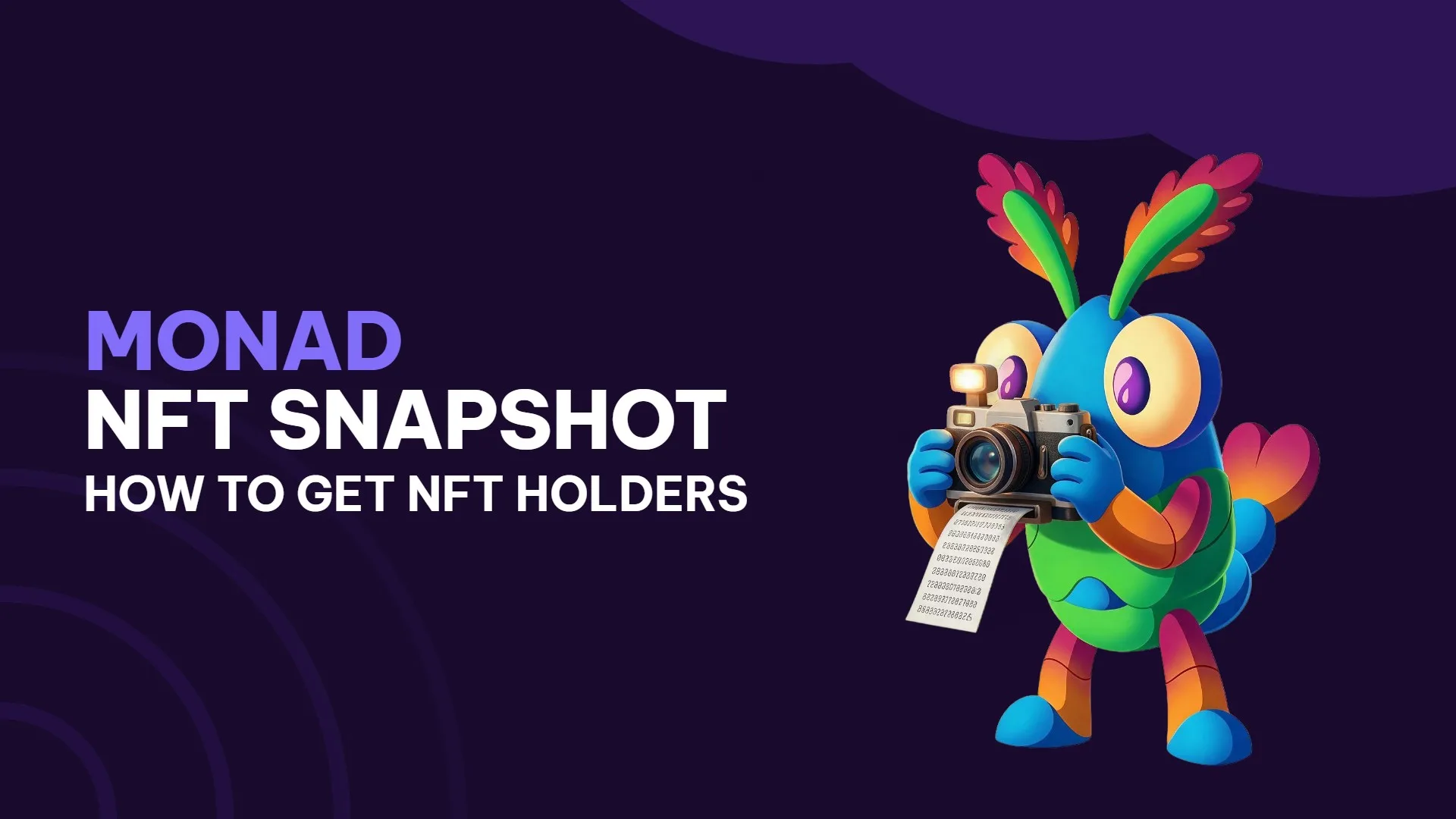 monad nft snapshot portrait - Smithii