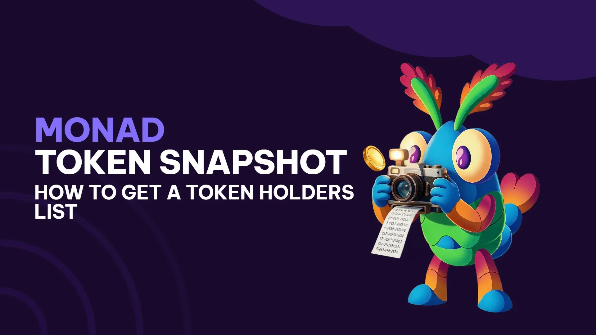 monad token snapshot portrait - Smithii