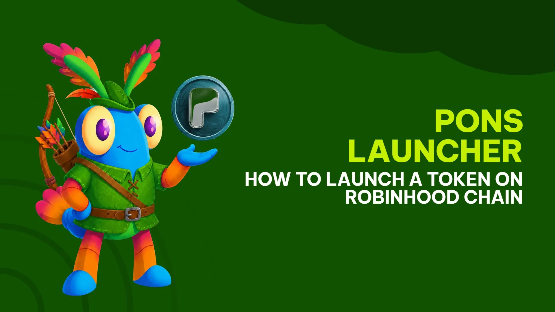 How to Launch a token on Pons Launcher Robinhood Chain