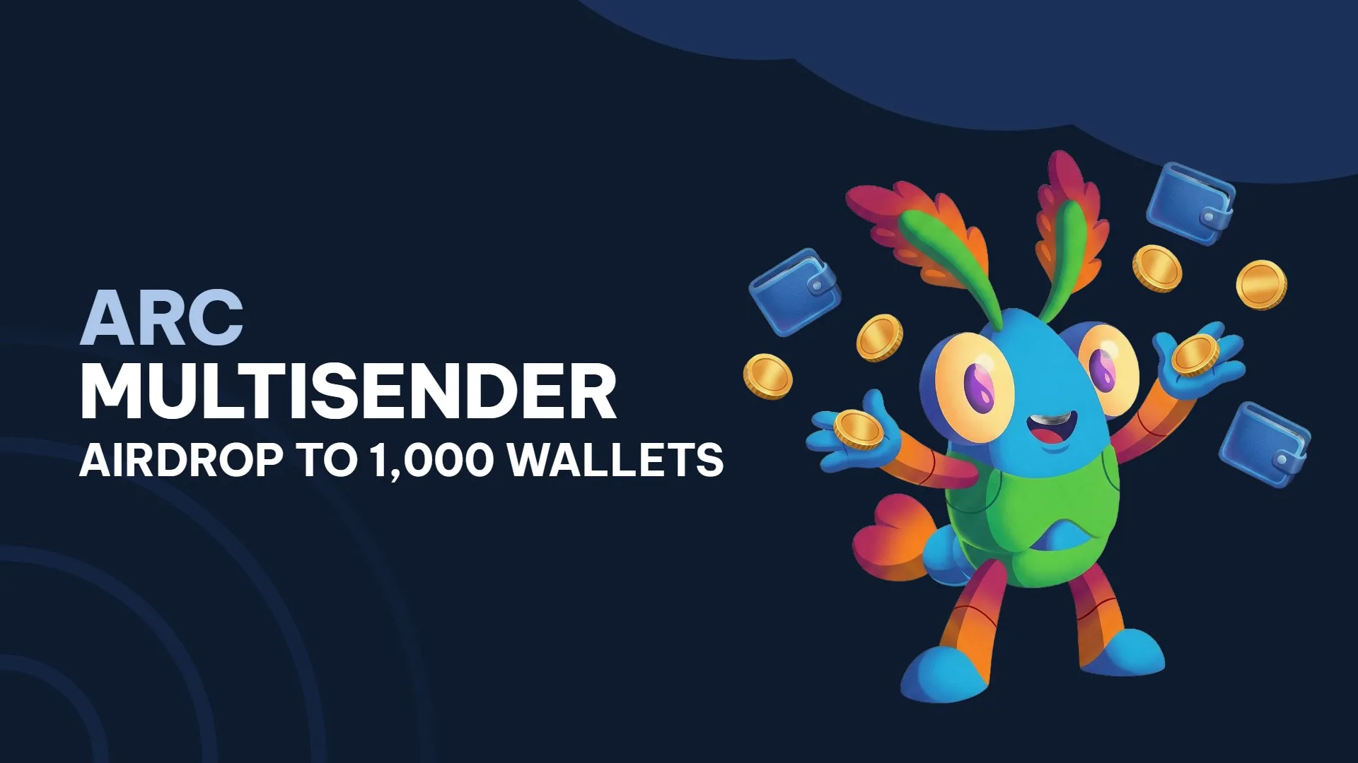 multisender su Arc: distribuisci il tuo ERC-20 fino a 1.000 wallet in un'unica transazione
