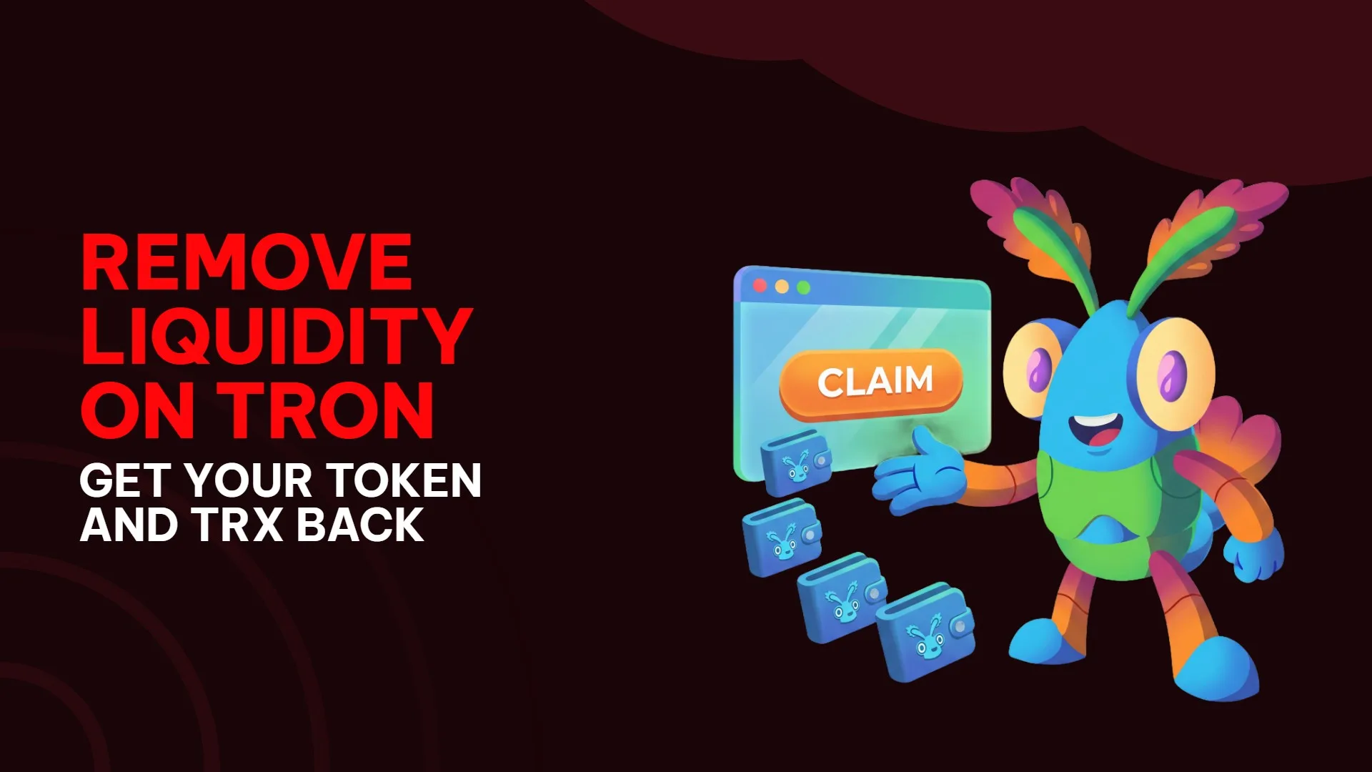 TRON से liquidity कैसे remove करें