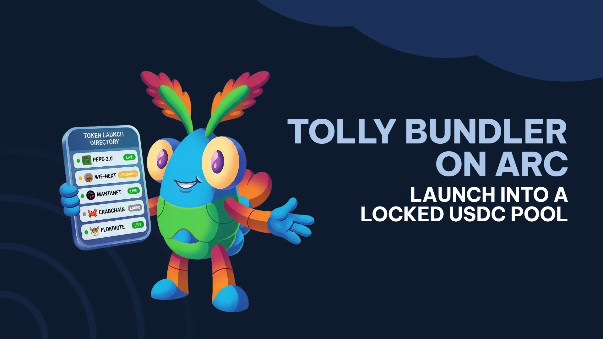 Cómo lanzar un token en Tolly: el Shrimp de Smithii con un directorio de lanzamientos de tokens